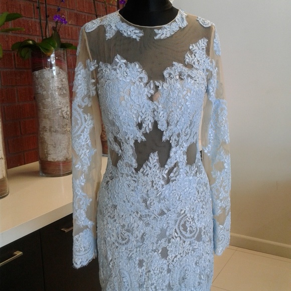 Sherri Hill 52044 Light Blue - Picture 2 of 8